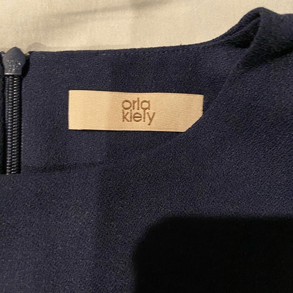 Orla Kiely Navy Wool Dress Size 2 - Picture 5 of 6